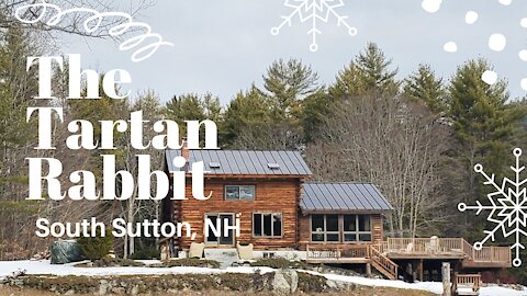 Winter Vacation| Tartan Rabbit| Cabin| NH