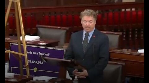 You Can't Make This Stuff Up": Rand Paul Continues Listing Wasteful Government Spending-1730