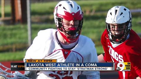 Lakota West 'praying' for comatose athlete