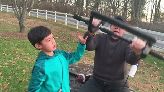 Leiper’s Fork Christmas Parade Daddy and The Big Boy (Ben McCain and Zac McCain) Episode 413