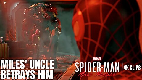 Miles Realizes His Uncle Sold Him Out | Marvel's Spider-Man: Miles Morales 4K Clips