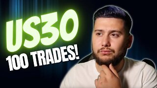 The only US30 strategy you need! 100 Trades backtest in 2 Days! 1 Minute Scalping