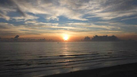 Ormond Beach Florida shore time lapse sunrise 🌅