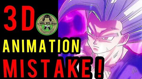 Dragon Ball Super 3D Animation Mistake