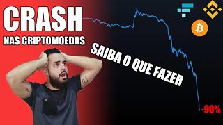 CRASH NO MERCADO! SAIBA O QUE FAZER AGORA! Oportunidades - Análise Bitcoin (BTC) 09/11/2022
