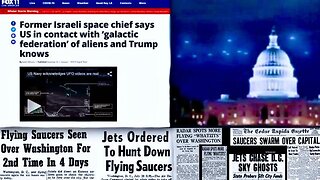 Donald Trump Knows USA In Contact With Galactic Federation Of Aliens Says Former Israeli Space Chief