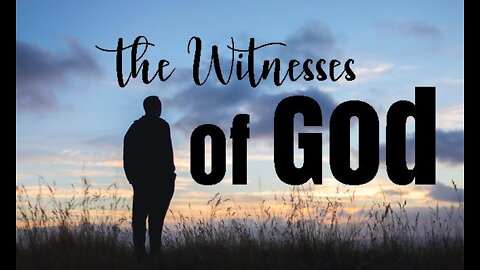 +28 THE WITNESSES OF GOD, The Millennial Reign of Christ, 1 John 5:6-9