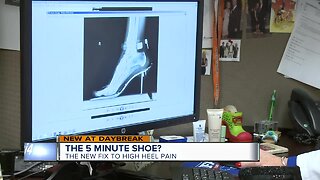 Doctor creates high heel shoes that cater to comfort