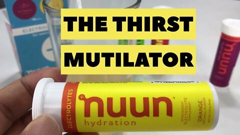 Nuun Hydration Citrus Berry Mixed Flavor Electrolyte Drink Tablets Review