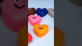 Play Doh Hearts and Cookie Cutters Molds Fun & Creative#creativitycorners436 #kidsvideo #adventure
