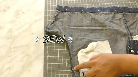 How to sew a backpack - an easy way to recycle old jeans into the mini-backpack