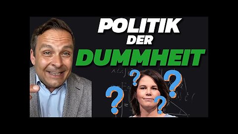 Gerald Grosz: Diktatur der Dummheit und grüne Politik enthüllt!@Christian Bubeck🙈