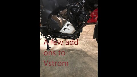 A Few add ons to the Vstrom
