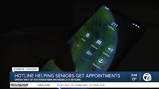 HOtline helping seniors get vaccine appointments