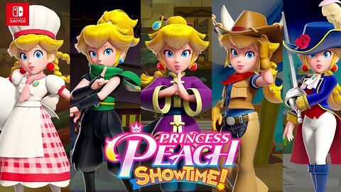 Action Extreme Gaming News Update - Princess Peach: Showtime! – Transformation Trailer [Nintendo Switch]
