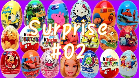 hello !!!! kiddies eggs surprise #02