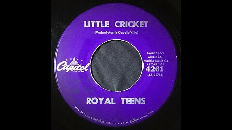 Royal Teens - Little Cricket