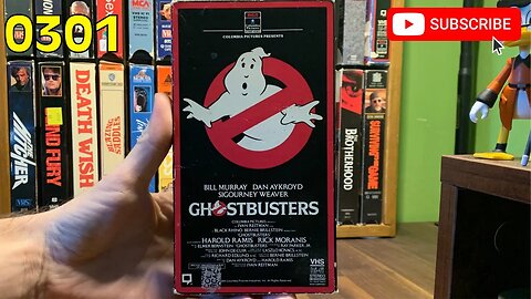 [0301] GHOSTBUSTERS (1984) VHS INSPECT [#ghostbusters #ghostbustersVHS]