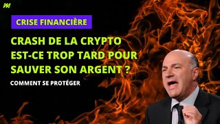 KRASH CRYPTO : comment sauver son argent ? 😱 FAILLITE du bitcoin ?