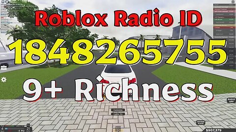 Richness Roblox Radio Codes/IDs