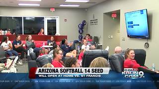 Arizona softball will host regional