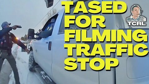TASED For Filming Son's Traffic Stop | Lawsuit!