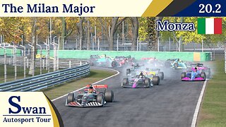 2023 Milan Major from Monza・Round 2・The Swan Autosport Tour on AMS2