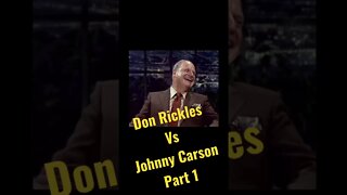 Don Rickles vs Johnny Carson Part 1