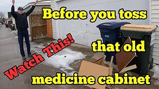 Medicine Cabinet Rescue & Restoration