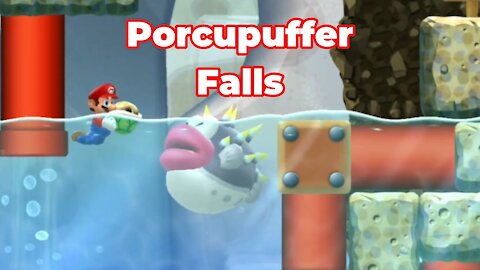 Rock Candy Mines-2 Porcupuffer Falls (All Star Coins) Nintendo Switch New Super Mario Bros U Deluxe