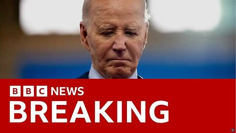 Joe Biden abandons presidential race and endorses Kamala Harris | BBC News| U.S. NEWS ✅