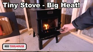 Offgrid Cabin Build: Part 8 - Installing a Wood Burning Stove