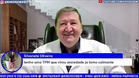 TPM menopausa ansiedade e mal estar Suplementos especiais WhatsApp (15)-98818-6047 Equipe e Dr. Kiko