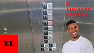 8 FLOOR Schindler 3300 MRL Traction Elevator - Third Street Parking Deck (Winston Salem, NC)