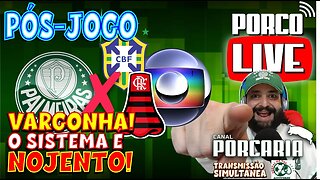 🔴#AOVIVO| PÓS-JOGO| PALMEIRAS 1 X 1 SISTEMA | BRASILEIRÃO2023🏆 O SISTEMA É NOJENTO!!!!