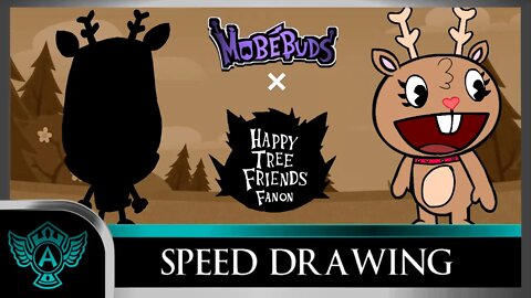 Speed Drawing: Happy Tree Friends Fanon - Yui | Mobebuds Style