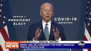 President-elect Biden briefing on coronavirus task force