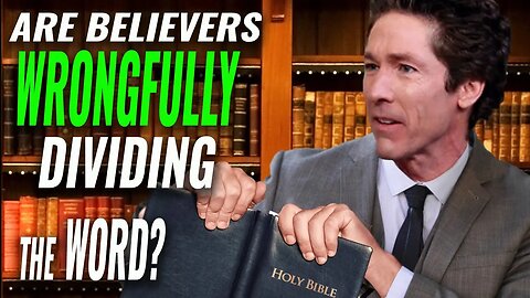 Wrongfully Dividing the Word - the MOST DANGEROUS Christian Doctrine