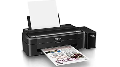 Epson EcoTank L130 Single Function InkTank Printer. Epson All-in-One Set up one by one step