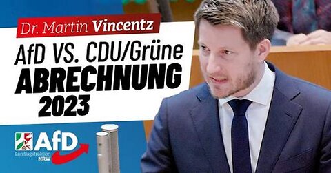 AfD rechnet ab! – Dr. Martin Vincentz (AfD)