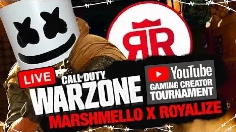 Charity WARZONE Tournament | Marshmello + Royalize Call of Duty