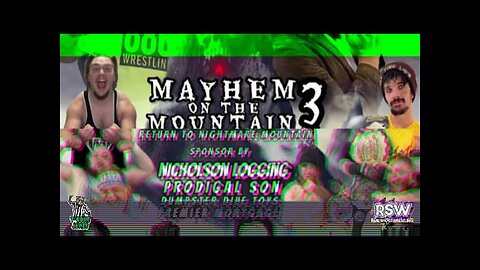 RSW MAN ON THE MOUNTAIN 3!!! ( MATCHES I REFERRED)