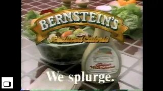 Bernstein's Salad Dressing Commercial (1989)