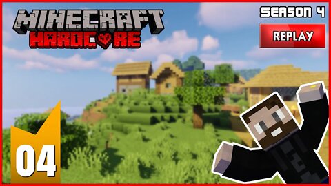 CAN I CATCH A ZOMBIE & EXPLORING - Minecraft Hardcore Let's Play Season 4 1.19.2 // REPLAY // [4]