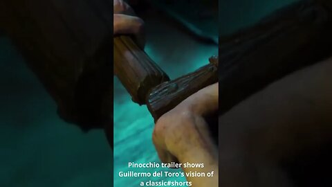 Pinocchio trailer shows Guillermo del Toro's vision of a classic #shorts #pinocchio
