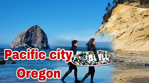 Pacific city Oregon Popular spot for Surfing