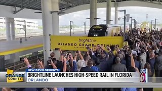 America's newest high speed rail line has opened in Florida this month.