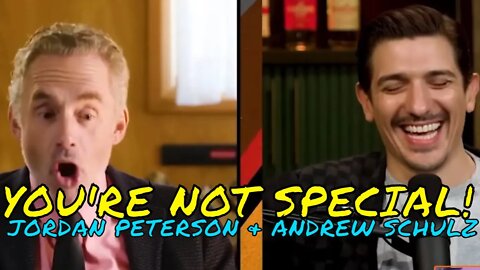 YYXOF Finds - JORDAN PETERSON X ANDREW SCHULZ "THAT DOESN'T MAKE YOU SPECIAL" | Highlight #325
