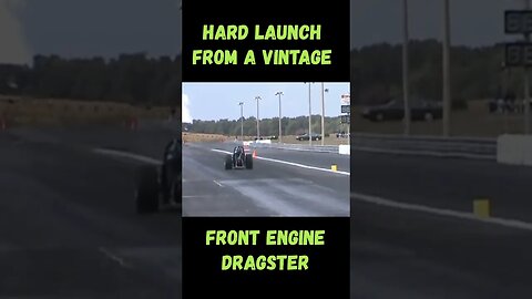 Full Send Hard Launching Front Engine Dragster! #shorts