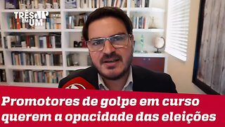 Rodrigo Constantino: Metade dos eleitores não está satisfeito com o atual sistema eleitoral